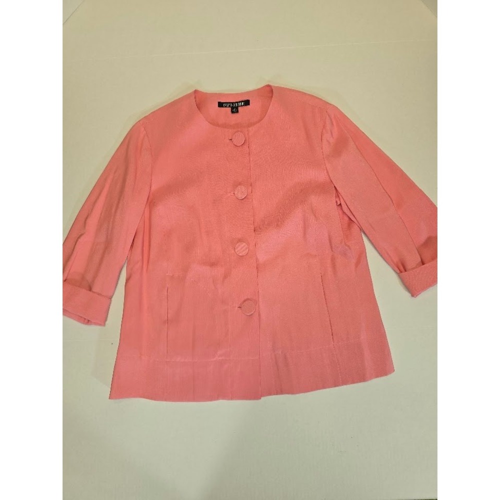 Evelyn & Arthur Women's Coral Pink 2‎ Piece Pant Suit Set Size 8